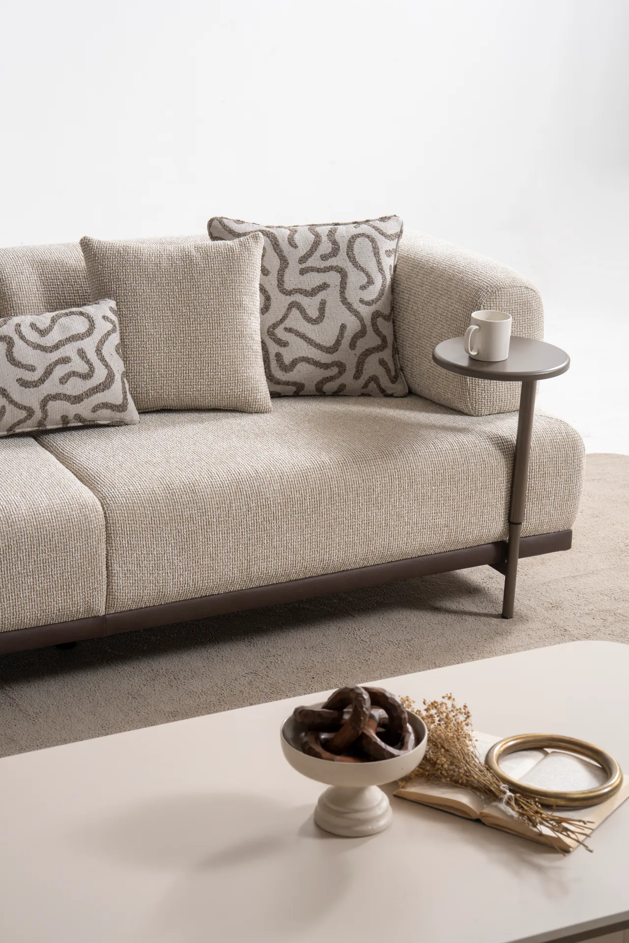 Verona Krem Koltuk Takımı